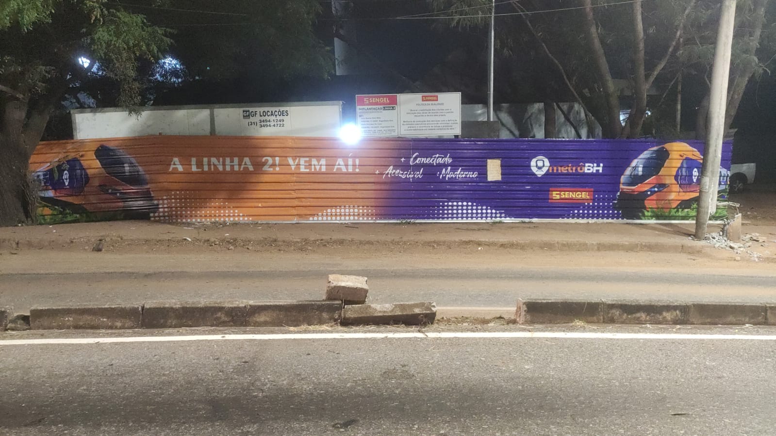 Tapumes - MV Print BH