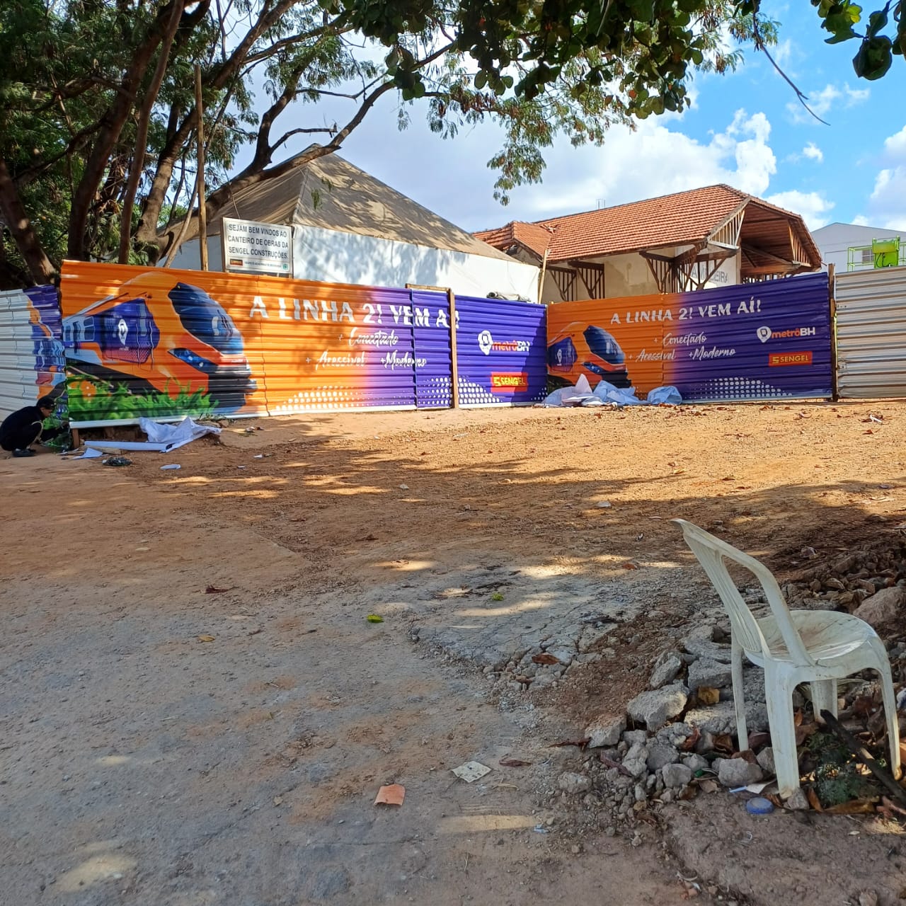 Tapumes - MV Print BH